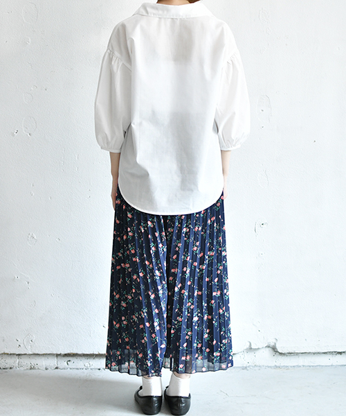 PairPair（ペアペア）の「ニットビスチェ×シャツSET（シャツ/ブラウス・レディース・ブラック/ライトグレー/ブルー・FREE）」の22枚目の写真