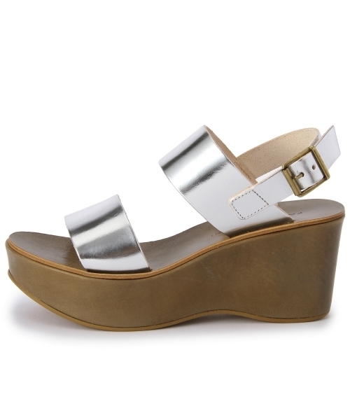 Another Edition（アナザーエディション）の「FABIO/R WideSTRP SDL80Ⅱ（サンダル・レディース・シルバー・35/38/36/37）」の3枚目の写真