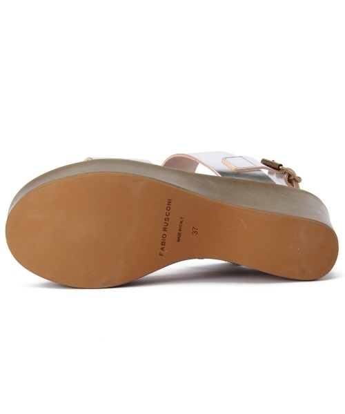 Another Edition（アナザーエディション）の「FABIO/R WideSTRP SDL80Ⅱ（サンダル・レディース・シルバー・35/38/36/37）」の4枚目の写真