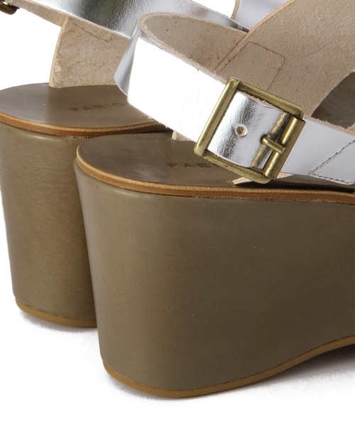 Another Edition（アナザーエディション）の「FABIO/R WideSTRP SDL80Ⅱ（サンダル・レディース・シルバー・35/38/36/37）」の7枚目の写真