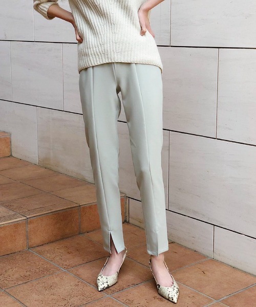 Banner Barrett(バナーバレット)の「ストレッチスリムパンツ(その他パンツ・レディース・ブラック/ベージュ/キャメル/ミント・38)」の8枚目の写真