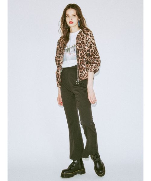 jouetie（ジュエティ）の「スリットフィットパンツ（スラックス・レディース・ブラック/ブルー/ベージュ/その他1・MEDIUM）」の5枚目の写真