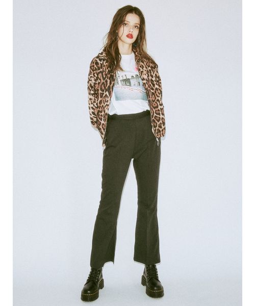 jouetie（ジュエティ）の「スリットフィットパンツ（スラックス・レディース・ブラック/ブルー/ベージュ/その他1・MEDIUM）」の6枚目の写真