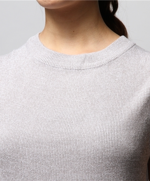 FREE'S SHOP（フリーズショップ）の「レーヨンシルクニット（ニット/セーター・レディース・ホワイト/グレー/ピンク・FREE）」の8枚目の写真