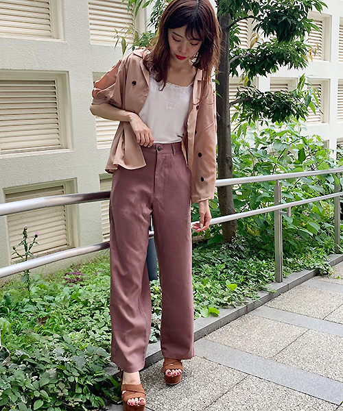 apres jour（アプレジュール）の「アソートストレートパンツ【ZOZOTOWN限定アイテム】（その他パンツ・レディース・ブラック/ベージュ/その他/モカ・フリー）」の15枚目の写真