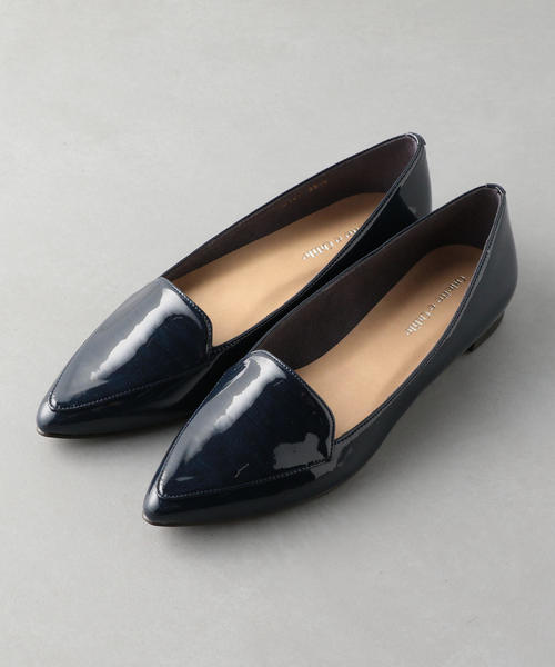 ODETTE E ODILE（オデットエオディール）の「【晴雨兼用】OFD R ポインテッド モカ FLT15◎↓↑（パンプス・レディース・ブラック/ネイビー/その他1/ベージュ/ワインレッド・21.5cm/22.5cm/23.5cm/22cm/23cm/25cm/24cm/24.5cm）」の4枚目の写真