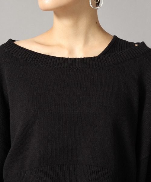 LOWRYS FARM（ローリーズファーム）の「パフスリーブ2Pプルオーバー　853667（ニット/セーター・レディース・ブラック/ベージュ/グリーン系その他/ブラウン・FREE）」の16枚目の写真