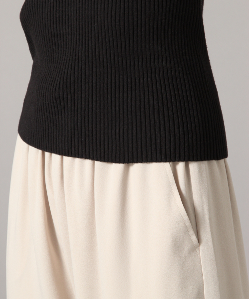 LOWRYS FARM（ローリーズファーム）の「パフスリーブ2Pプルオーバー　853667（ニット/セーター・レディース・ブラック/ベージュ/グリーン系その他/ブラウン・FREE）」の14枚目の写真