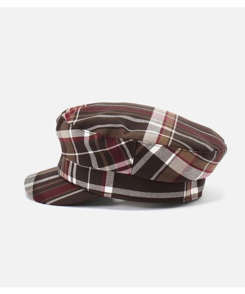 AZUL by moussy（アズールバイマウジー）の「CHECK CASQUETTE/チェックキャスケット（キャスケット・レディース・ブラウン系その他/ブルー系その他2・FREE）」の10枚目の写真