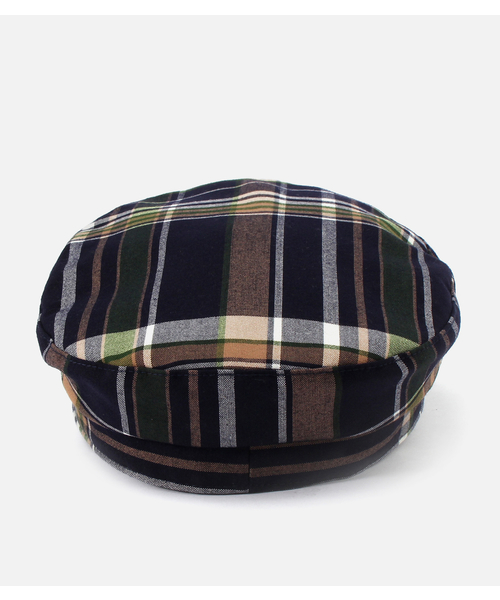 AZUL by moussy（アズールバイマウジー）の「CHECK CASQUETTE/チェックキャスケット（キャスケット・レディース・ブラウン系その他/ブルー系その他2・FREE）」の6枚目の写真