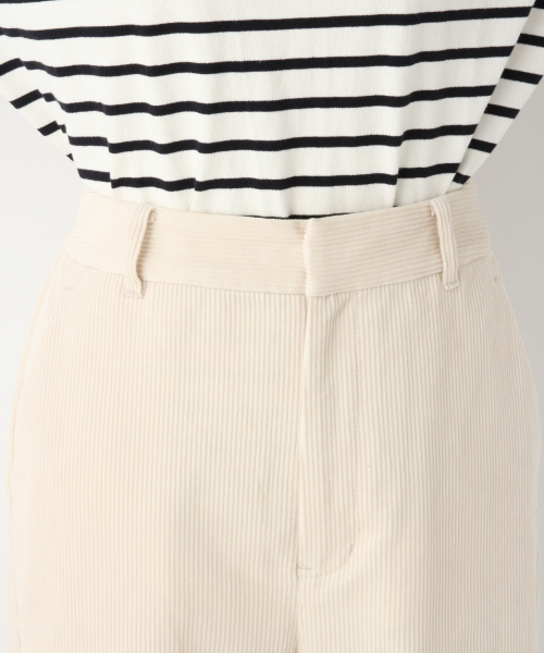 GLOBAL WORK(グローバルワーク)の「コーデュロイワイドパンツ/845153(その他パンツ・レディース・ホワイト/ベージュ/ネイビー/グリーン系その他3/ピンク系その他7/ライトグレー/ブラウン系その他/アイボリー/サックスブルー・SMALL/MEDIUM/LARGE)」の17枚目の写真