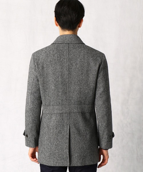 【frogman】コムサデモードメン　ロングコート　ヘリンボーン　ダークグ 楽天市場】【SALE／50%OFF】COMME CA MEN ヘリンボーンツイード