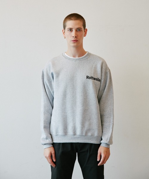 ROTTWEILER(ロットワイラー)の「Logo Sweater(スウェット)」|グレー