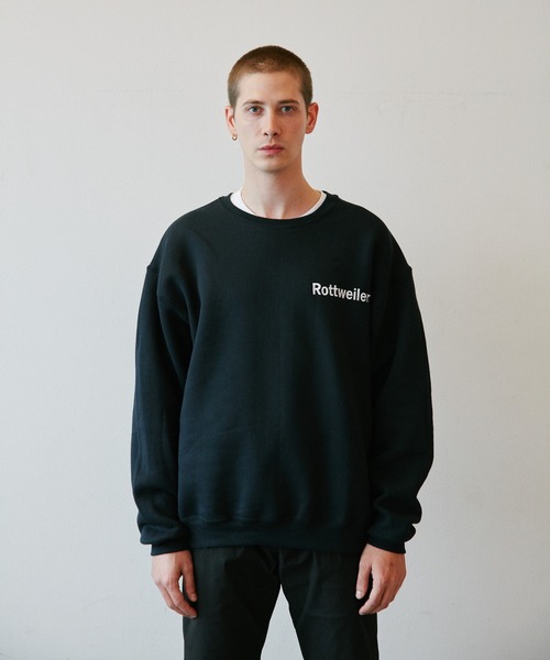 ROTTWEILER(ロットワイラー)の「Logo Sweater(スウェット)」|ブラック