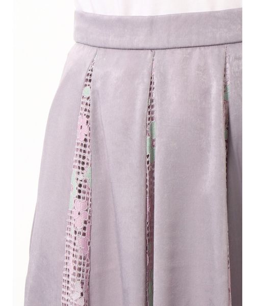 merry jenny(メリージェニー)の「springレースコンビサテンスカート(スカート・レディース・ベージュ/ブルー/アイボリー・FREE)」の21枚目の写真