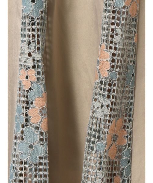 merry jenny(メリージェニー)の「springレースコンビサテンスカート(スカート・レディース・ベージュ/ブルー/アイボリー・FREE)」の19枚目の写真