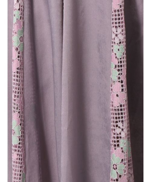 merry jenny(メリージェニー)の「springレースコンビサテンスカート(スカート・レディース・ベージュ/ブルー/アイボリー・FREE)」の17枚目の写真