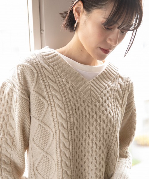 LOWRYS FARM（ローリーズファーム）の「バックリボンプルオーバー