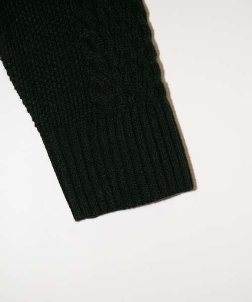 LOWRYS FARM（ローリーズファーム）の「バックリボンプルオーバー　870827（ニット/セーター・レディース・アイボリー/ブラック/イエロー・FREE）」の13枚目の写真