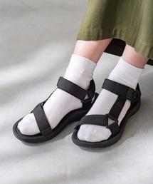 menue（メヌエ）の「こどもから大人まで履ける豊富なサイズ展開 ベルクロ スポーツサンダル（サンダル）」