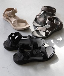 welleg（ウェレッグ）の「こどもから大人まで履ける豊富なサイズ展開 ベルクロ スポーツサンダル（サンダル）」