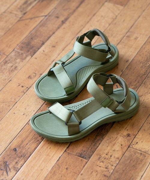 menue(メヌエ)の「こどもから大人まで履ける豊富なサイズ展開 ベルクロ スポーツサンダル(サンダル・レディース・ブラック/ホワイト系その他/ピンクベージュ/カーキ/その他/レオパード/ブラウン系その他/チャコールグレー/ゼブラ/グレー系その他・27.0cm/19.0cm/20.0cm/21.0cm/22.0cm/23.0cm/24.0cm/26.0cm/18.0cm/25.0cm)」の22枚目の写真