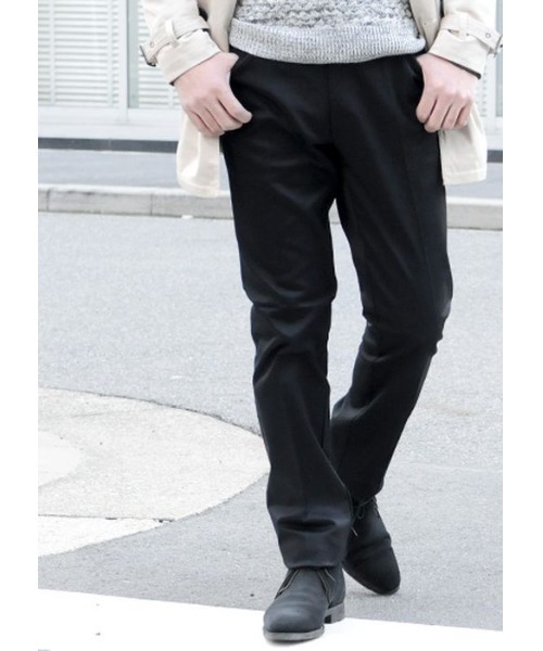 EVOLUTION（エボリューション）の「シンプルでベーシックなチノパンツ（チノパンツ・メンズ・ブラック/ベージュ/ネイビー/レッド/オフホワイト/カーキ・SMALL/MEDIUM/LARGE/X-LARGE）」の3枚目の写真