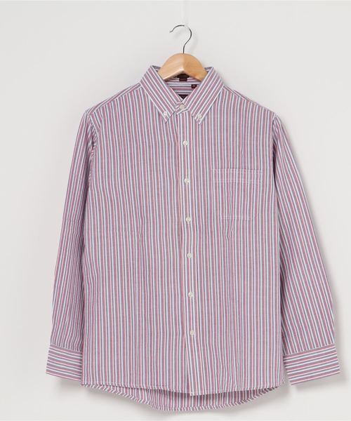 Cleve Makers クリーブ シャツ メーカーズ Cleve セール Stripe Stripe Shirt Shirt Ox Ox Shirts 長袖シャツ シャツ ブラウス Beaver ビーバー のファッション