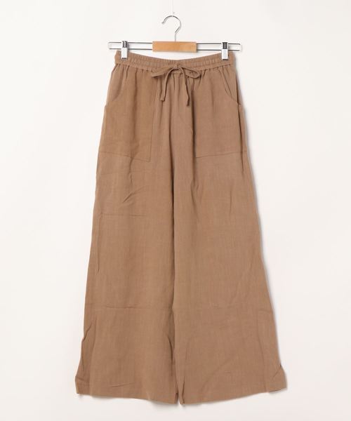 KOBE LETTUCE（コウベレタス）の「リネンイージーパンツ（その他パンツ・レディース・ベージュ系その他/チャコール/ブラウン/グリーン・FREE）」の18枚目の写真
