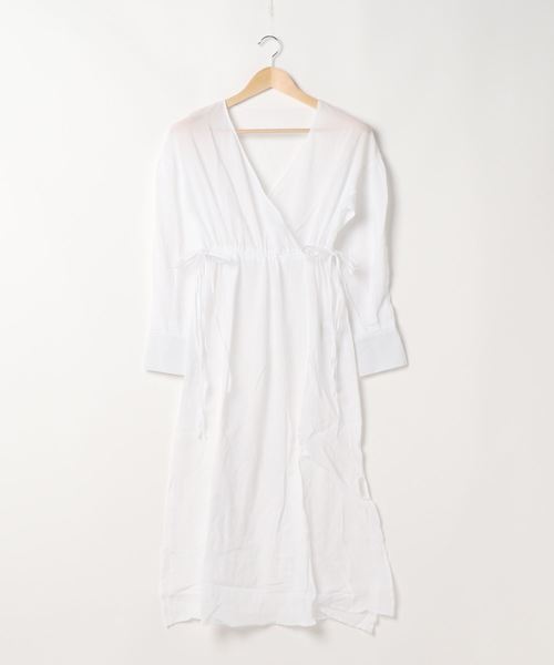 ガーゼカシュクールガウンワンピース（カーディガン/ボレロ）｜KOBE