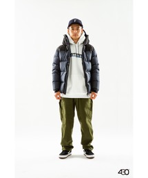 430（フォーサーティ）の「【430】BLOCK DOWN JACKET（ダウン  