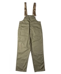 ★ストライプ★ COOKMAN フィッシャーマンズ ビブオーバーオール グリーン COOKMAN/クックマン Fisherman's Bib Overall Dark Green（ユニ