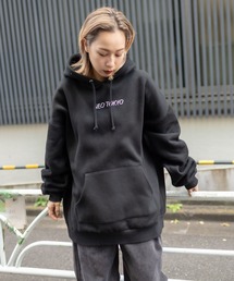 RASVOA | NEO TOKYO ROSE刺繍パーカー(パーカー)