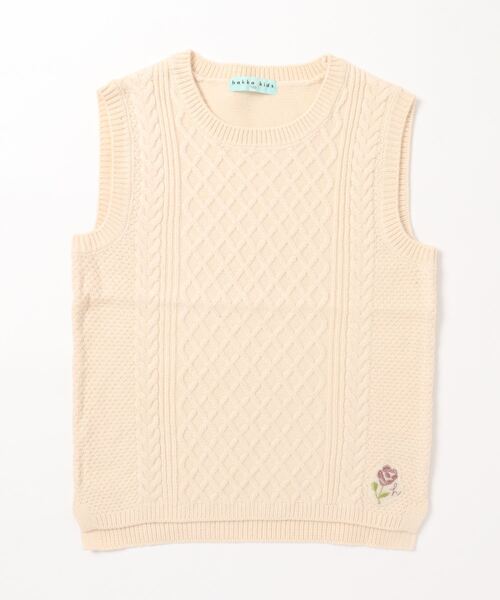 セール ジュニアサイズ ニットベスト 洗濯可 マシンウォッシャブル ニット セーター Hakka Kids ハッカキッズ のファッション通販 Zozotown