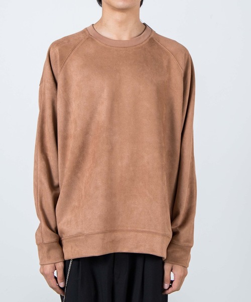 WEGO(ウィゴー)の「WEGO/フェイクスエードプルオーバー(スウェット・メンズ・ブラック/ベージュ/パープル系その他/キャメル/ブラウン系その他/サックスブルー・MEDIUM/LARGE)」の16枚目の写真