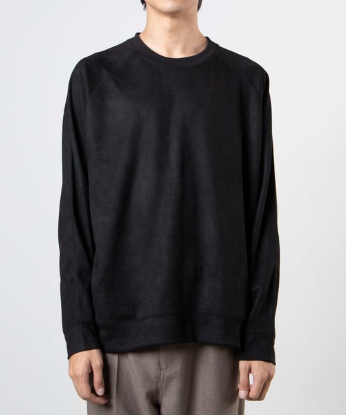 WEGO(ウィゴー)の「WEGO/フェイクスエードプルオーバー(スウェット・メンズ・ブラック/ベージュ/パープル系その他/キャメル/ブラウン系その他/サックスブルー・MEDIUM/LARGE)」の8枚目の写真