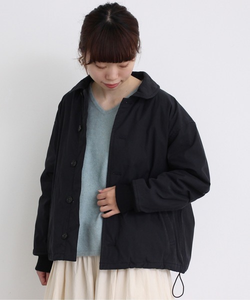 mât quotidien エボダウン　ブルゾン mat quotidien mat ナインピュール加工 エボダウンブルゾン