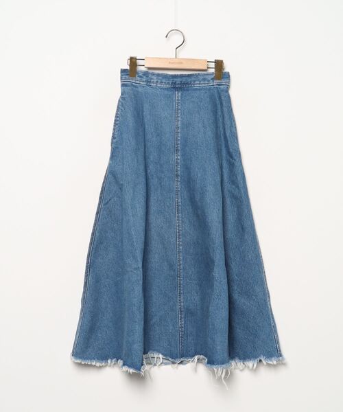 セール ブランド古着 デニムロングスカート デニムスカート Moussy マウジー のファッション通販 Zozoused