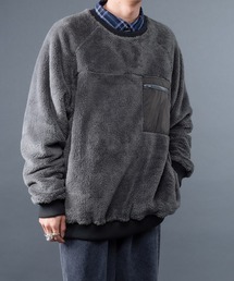 ルーズボアプルオーバースウェット
