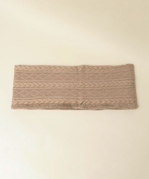 SHIPS（シップス）の「SHIPS: ケーブル ボア スヌード（ネックウォーマー/スヌード・メンズ・ベージュ/ブラック/ネイビー・ONE SIZE）」の10枚目の写真