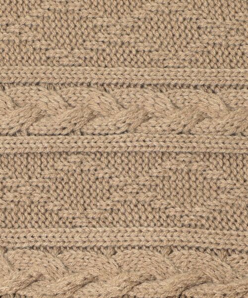 SHIPS（シップス）の「SHIPS: ケーブル ボア スヌード（ネックウォーマー/スヌード・メンズ・ベージュ/ブラック/ネイビー・ONE SIZE）」の12枚目の写真