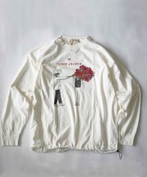 REMI RELIEF | REMI RELIEF(レミレリーフ) 別注ロングTシャツ フラワーチルドレン(Tシャツ/カットソー)