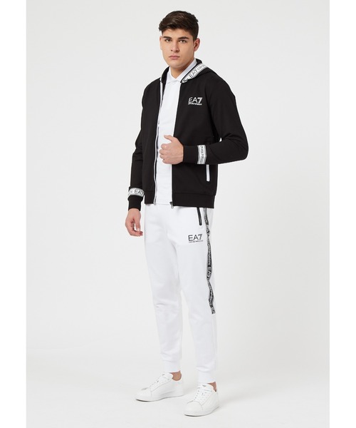 関税込 EA7 EMPORIO ARMANI スウェット ロゴテープ EA7 スウェット 【エンポリオ アルマーニ EA7】TRAIN LOGO