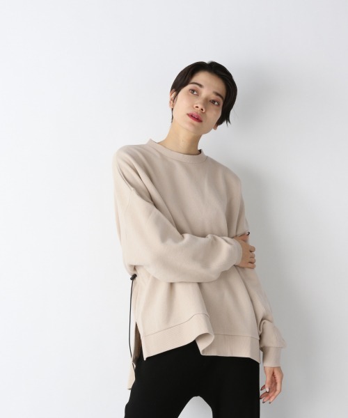 新着 Jeanasis ジーナシス のファッション Yoga Yoga Jeanasis ジーナシス のスウェット スウェット バックシャーリングウラケプルオーバー スウェット