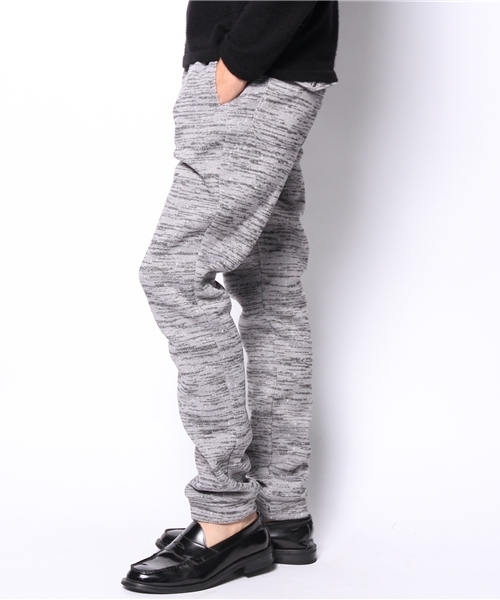 MORGAN HOMME（モルガンオム）の「プリントフリースリラックスパンツ/イージーパンツ（その他パンツ・メンズ・グレー/ネイビー・SMALL/LARGE/MEDIUM）」の3枚目の写真