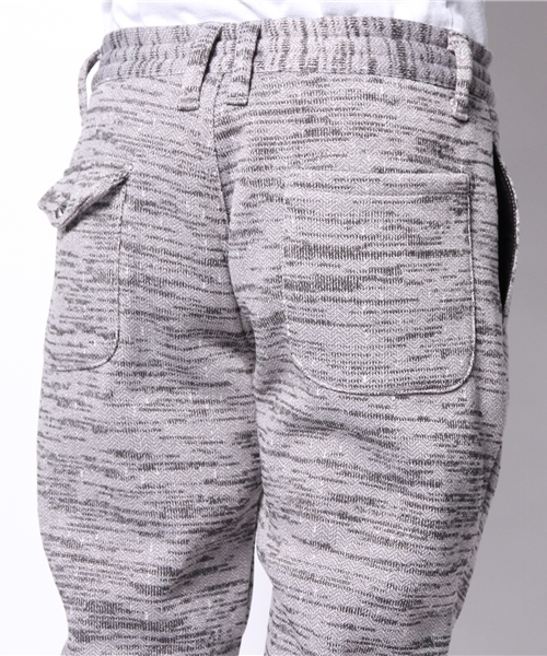 MORGAN HOMME（モルガンオム）の「プリントフリースリラックスパンツ/イージーパンツ（その他パンツ・メンズ・グレー/ネイビー・SMALL/LARGE/MEDIUM）」の6枚目の写真