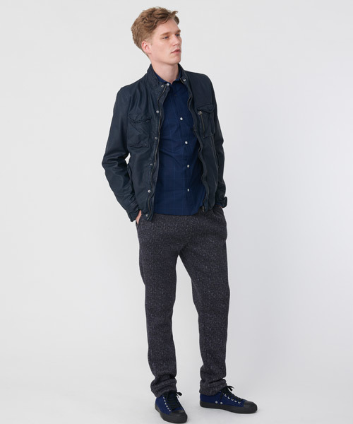 MORGAN HOMME（モルガンオム）の「プリントフリースリラックスパンツ/イージーパンツ（その他パンツ・メンズ・グレー/ネイビー・SMALL/LARGE/MEDIUM）」の15枚目の写真