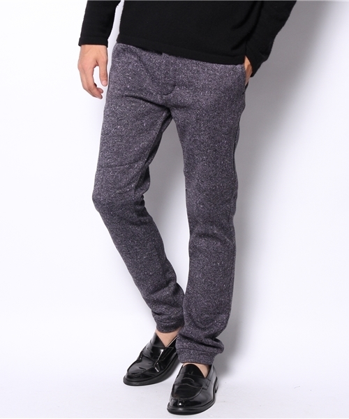 MORGAN HOMME（モルガンオム）の「プリントフリースリラックスパンツ/イージーパンツ（その他パンツ・メンズ・グレー/ネイビー・SMALL/LARGE/MEDIUM）」の12枚目の写真