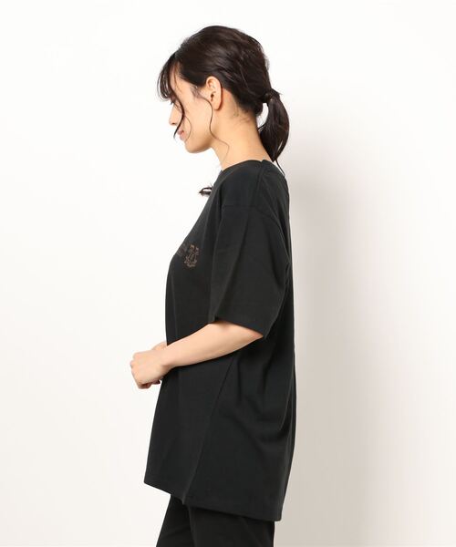 チチカカ（チチカカ）の「ライン刺繍Ｔシャツ（Tシャツ/カットソー・メンズ・ブラック/ブルー・MEDIUM/LARGE）」の7枚目の写真