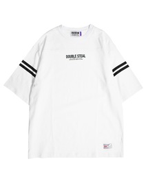 DOUBLE STEAL（ダブルスティール）の「2line FOOTBALL TEE（Tシャツ/カットソー）」